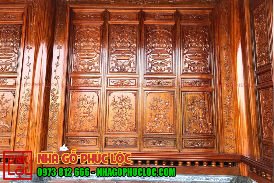 Ý nghĩa cửa bức bàn trong nhà gỗ cổ truyền Việt Nam