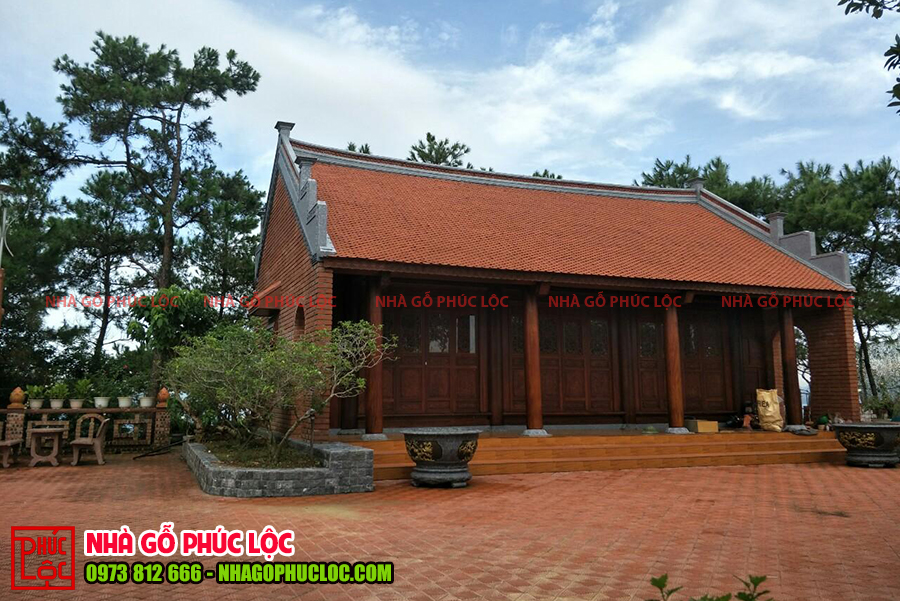 Giới thiệu công trình nhà gỗ lim 3 gian 2 dĩ tại Quảng Ninh