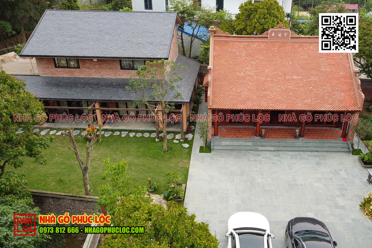 Thiết kế nhà từ đường 5 gian của dòng họ Nguyễn Công tại Sơn Tây