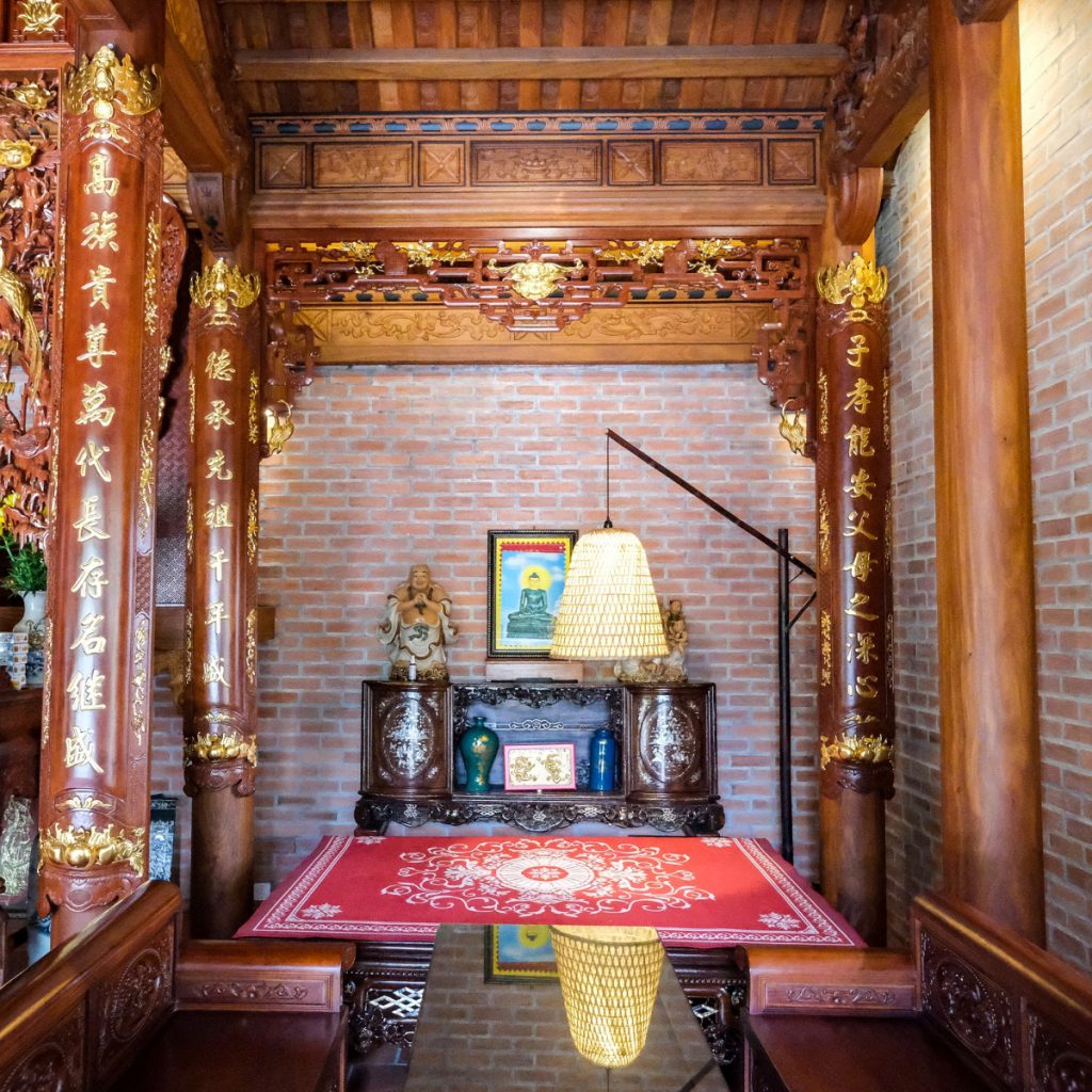 Ánh sáng tự nhiên và ánh sáng nhân tạo được kết hợp hài hòa