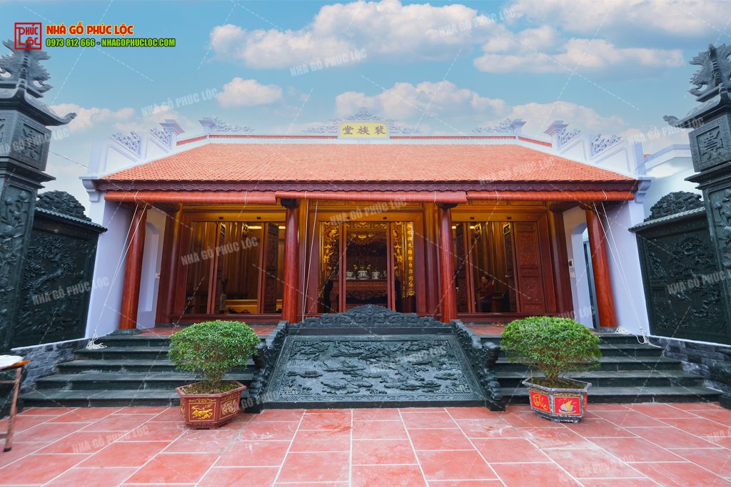 Nhà gỗ 3 gian truyền thống