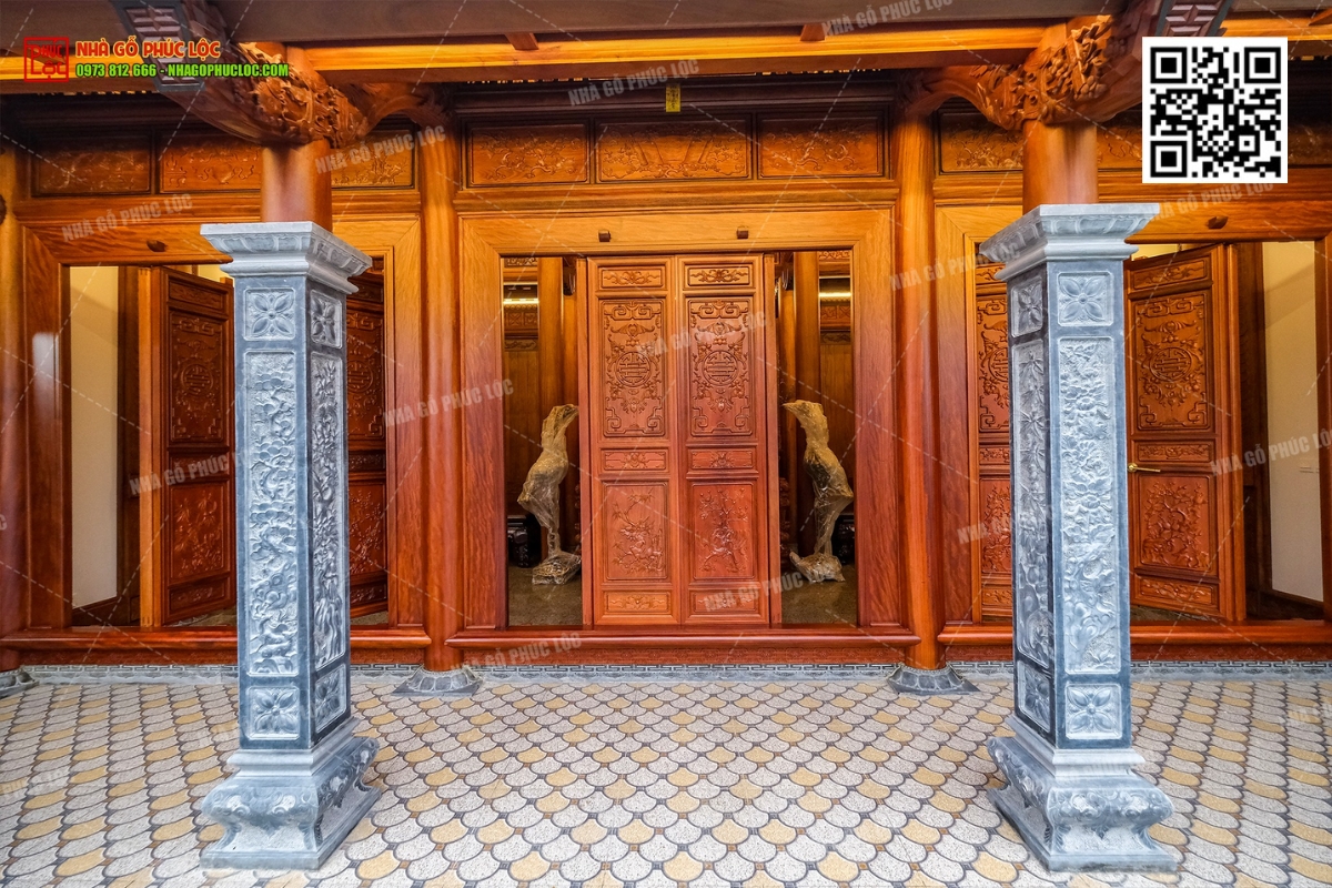 Những mẫu ngưỡng cửa nhà cổ đẹp