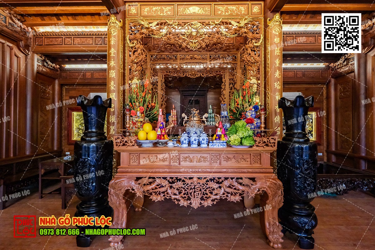 Ý nghĩa phong thủy và văn hóa của cửa võng tứ linh