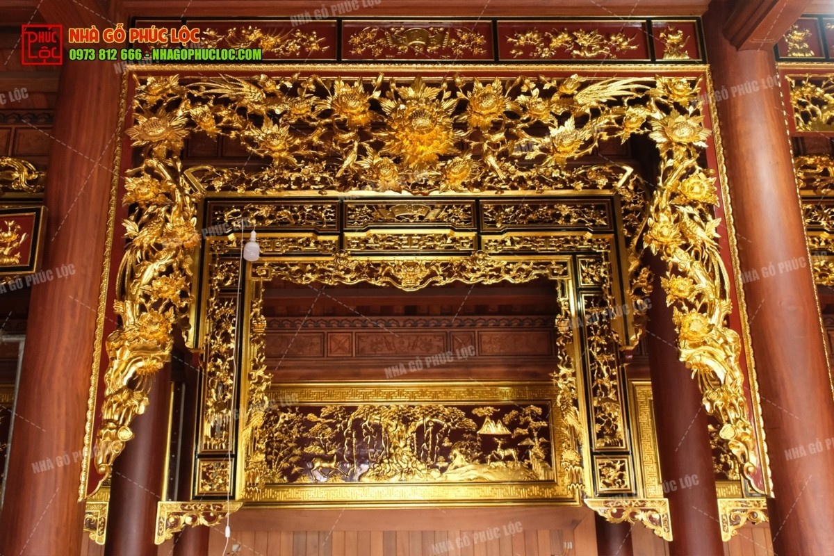 Kích thước cửa võng tứ linh