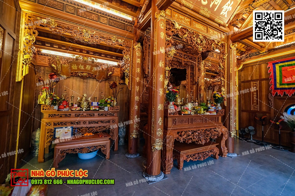 Lưu ý khi thi công cửa võng tứ linh