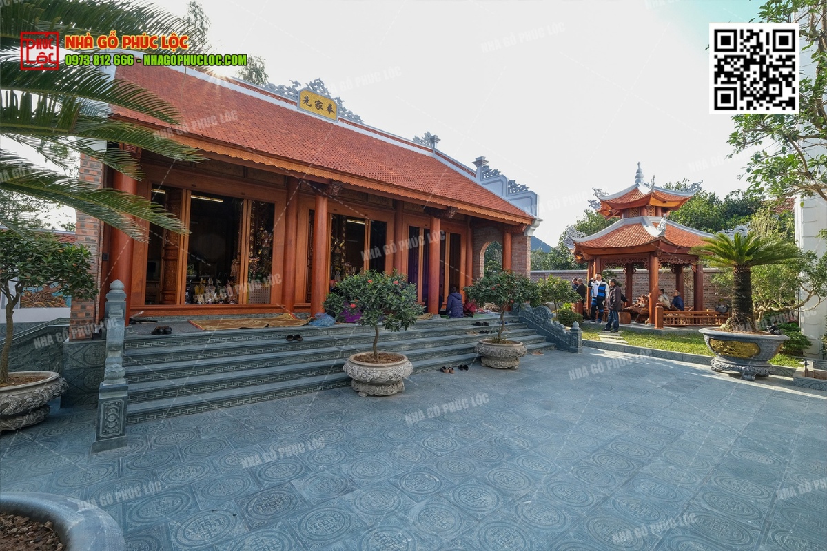 Giá nhà gỗ lim 3 gian theo mức độ trang trí chạm khắc