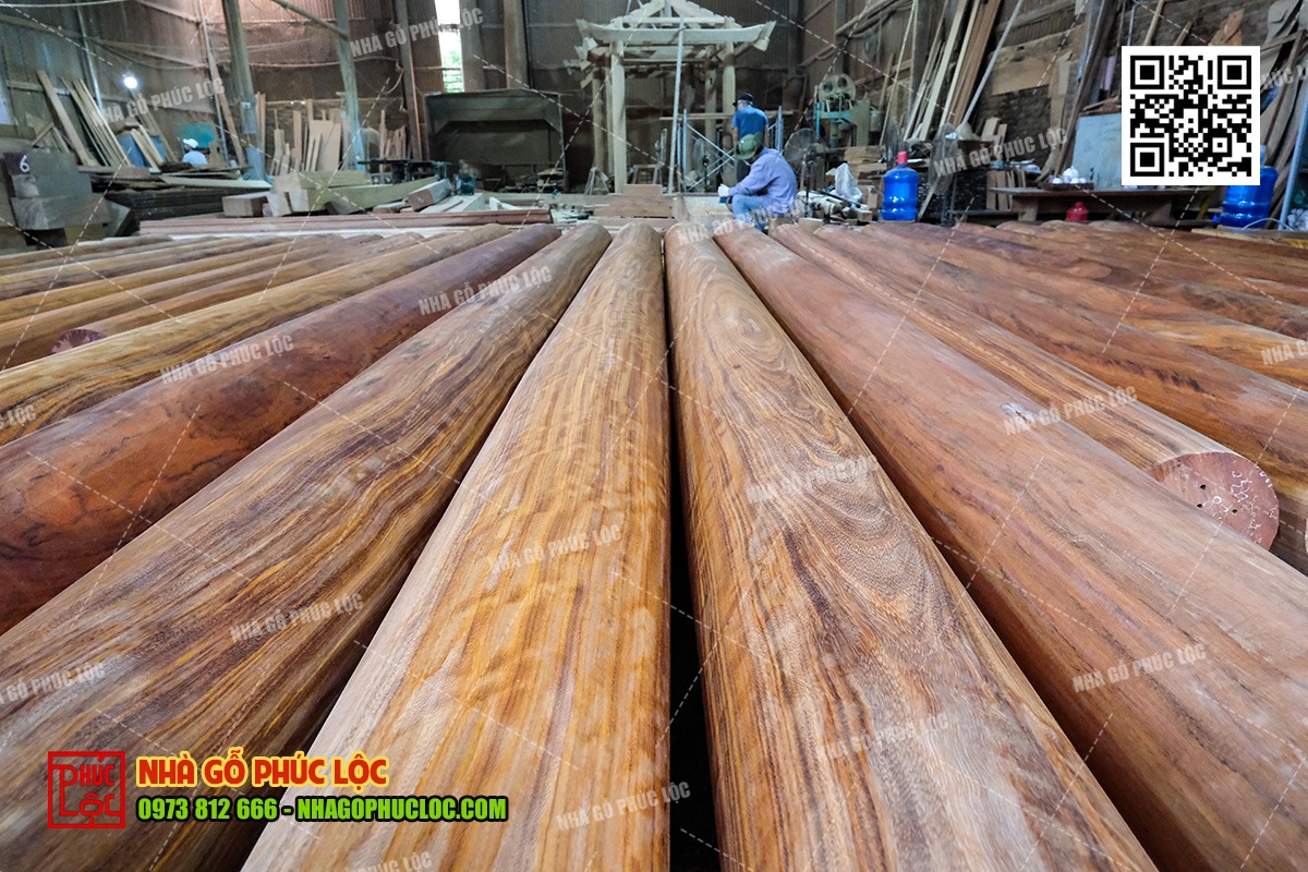 Các loại gỗ tự nhiên phổ biến trong thi công nhà gỗ hiện nay
