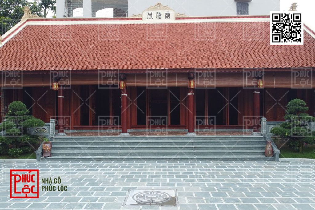 Bố trí hiên thông thoáng và thuận tiện