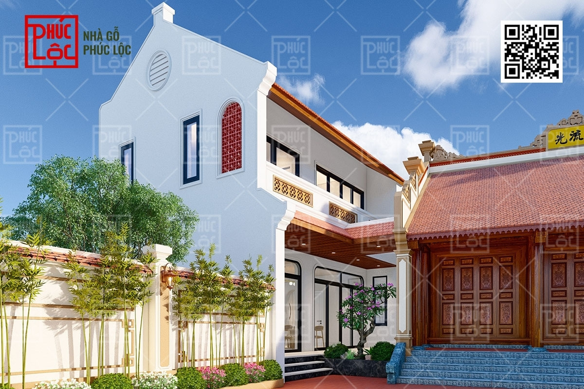 Cách bố trí công năng trong thiết kế nhà gỗ 3 gian